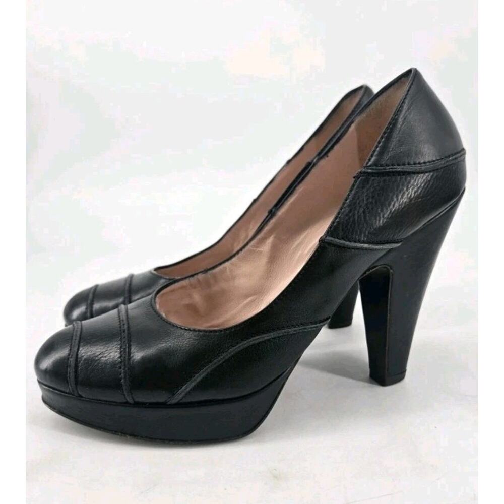 Whimsigoth Italian Leather Closed Toe Shoes Pumps Heels L'autre Chose Sz 6.5 - Picture 2 of 12